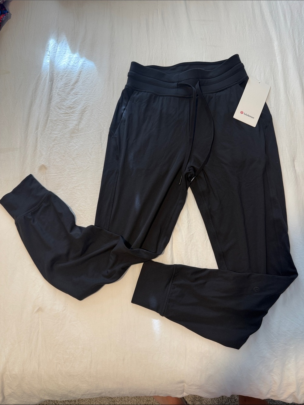 lululemon Athletic Women’s Black Drawstring Jogger Pants Size 4